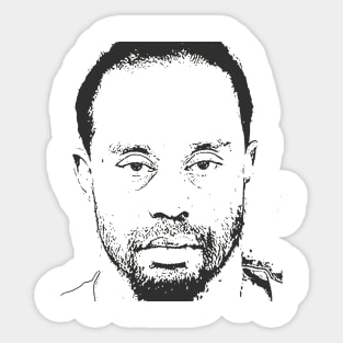 Tiger Woods Sticker